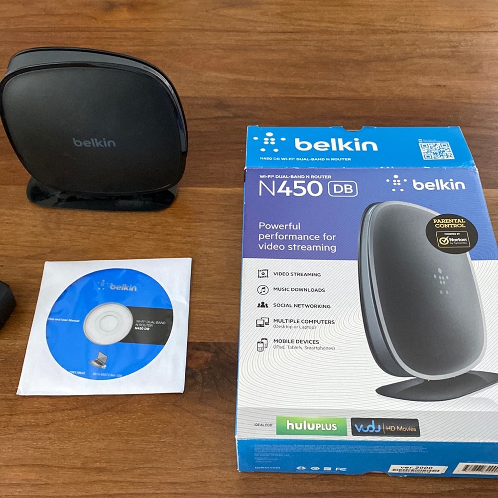 Belkin N450 wi-fi dual band router